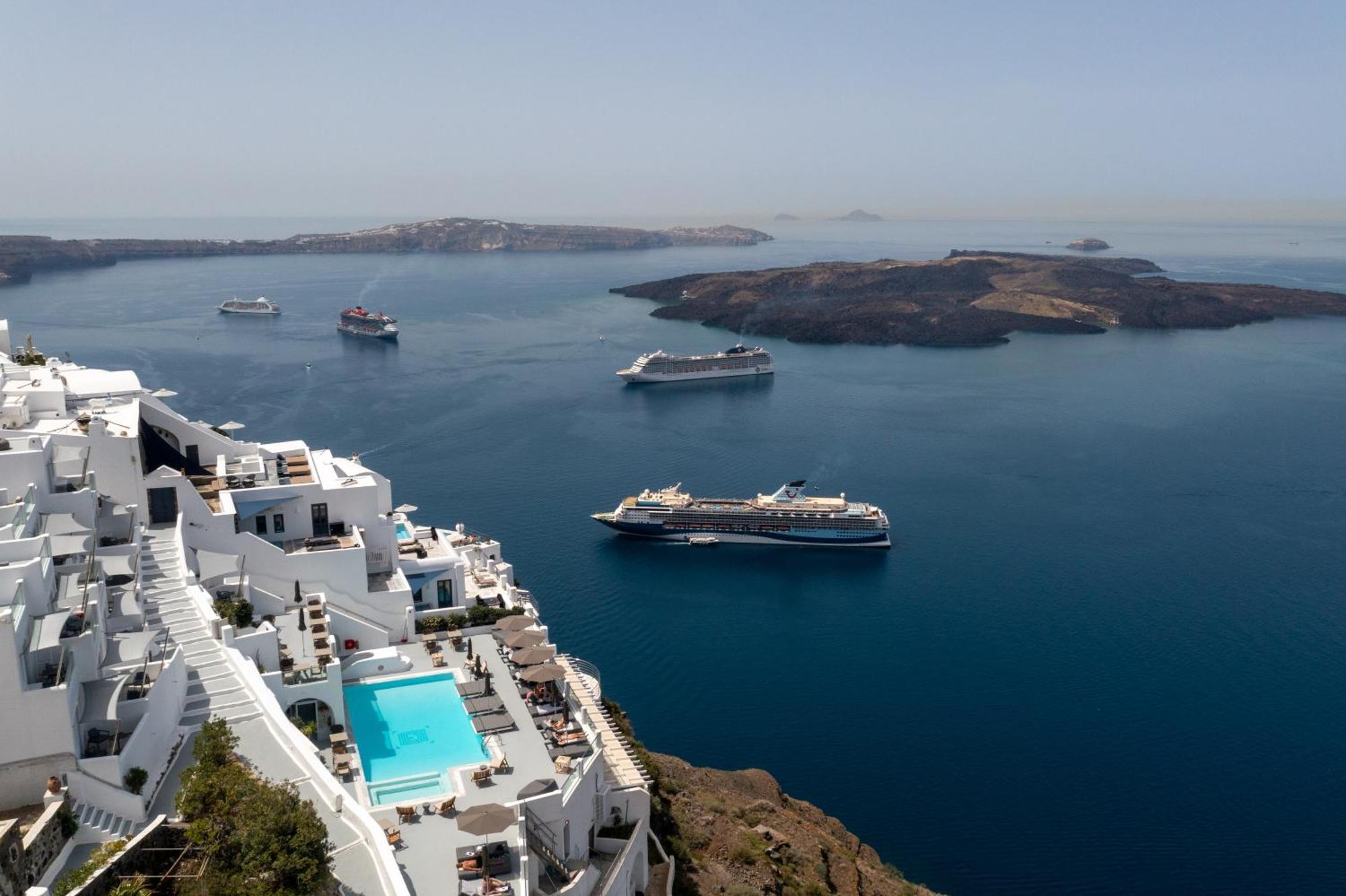 Belvedere Suites Firostefani Luaran gambar